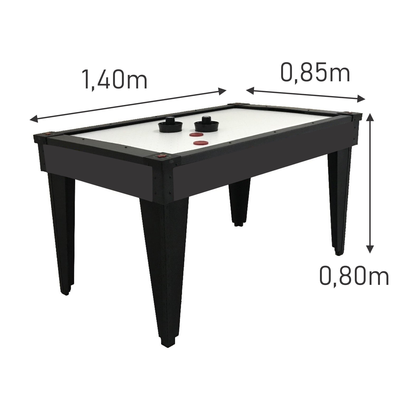 Mesa de Aero Hockey / Air Game Black